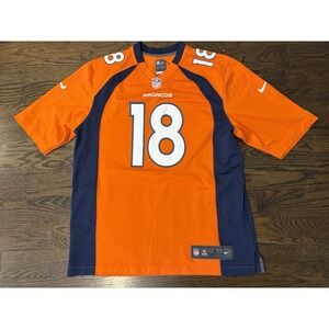 Nike NFL On Field Denver Broncos #18 Manning Jersey Adult Large